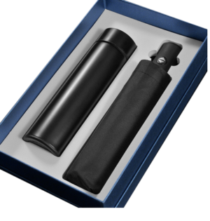 Bottle + umbrella useful gift set 2 in 1