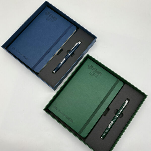 Notebook + pen gift set 2 in 1 with gift box and bag - Image 7