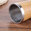 Bamboo 304 stainless steel coffee mug - Image 2
