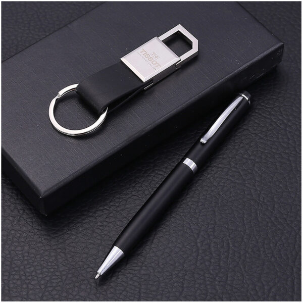 Small cheap gift sets with box pen + keychain - Image 4