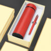 Small and cheap Corporate gift sets with box Vacuum cup + metal pen - Image 4