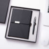 Notebook 3 folds + pen gift set 2 in 1 with gift box and bag
