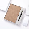 Round buckle notebook + pen gift set 2 in 1 with gift box and bag - Image 3