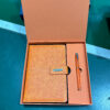 A5 perfect binding notebook + pen gift set 2 in 1 with gift box and bag - Image 2