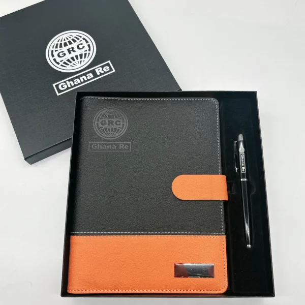A5 notebook + pen gift set 2 in 1 with gift box and bag - Image 7