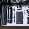 Ultimate Executive & Tech Combo Gift Set: 304 SS Bottle, Automatic Umbrella, Metal Pen, 16GB Type-C/PC USB, Wireless Speaker, Bookmark, Wireless Mouse, PU/Metal Keychain, A6 Notebook & PU/Metal Card Holder with Box & Bag - Image 2