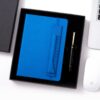 A5 perfect binding notebook + pen gift set 2 in 1 with gift box and bag - Image 2