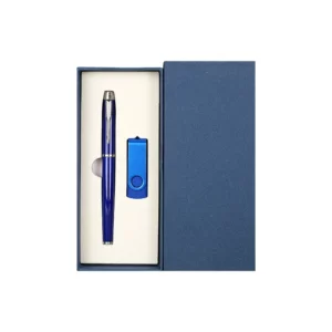 Small budget USB + PEN with gift box and bag cheap gifts