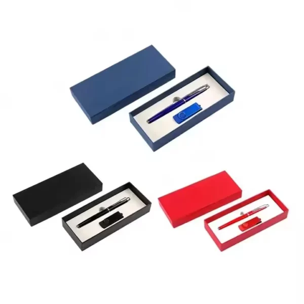 Small budget USB + PEN with gift box and bag cheap gifts - Image 2