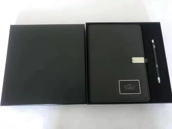 High quality mutifunctional power bank notebook gift set - Image 5