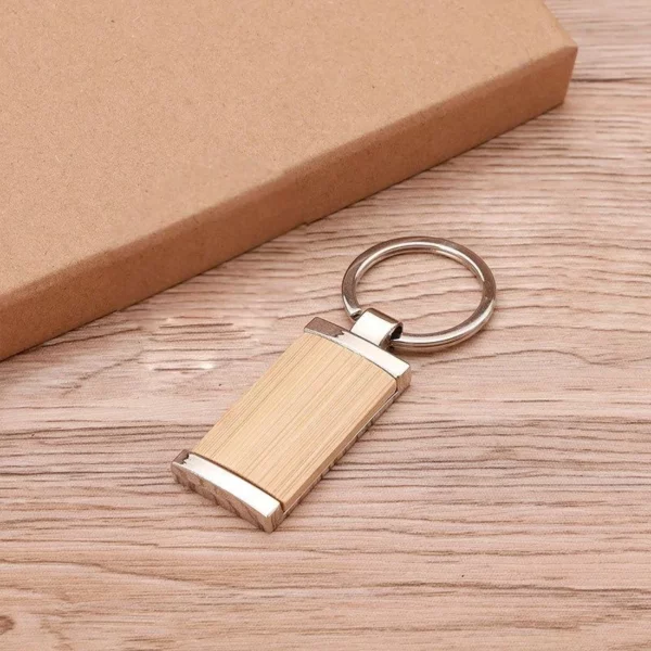 Eco-Friendly Bamboo Keychain, Pen & Card Holder Sustainable Gift Box Set - Image 6