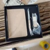 Compact A7 Notebook, Pen & Keychain Essentials Gift Box Set - Image 2