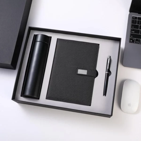The Ultimate Productivity and Creative Inspiration Box: Featuring a High-Quality Bottle, Notebook, and Pen Trio