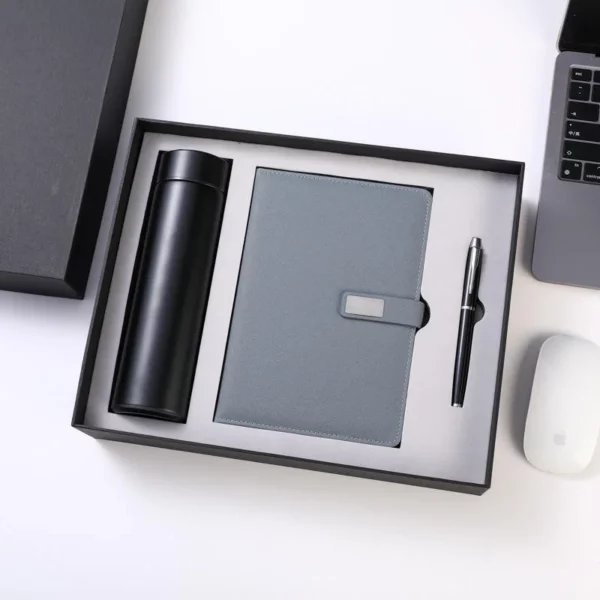 The Ultimate Productivity and Creative Inspiration Box: Featuring a High-Quality Bottle, Notebook, and Pen Trio - Image 2