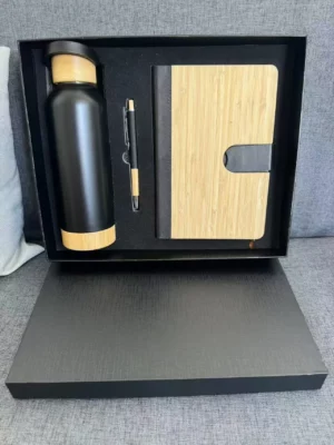 The Ultimate Daily Companion Gift Set: Stay Hydrated, Jot Down Ideas, and Write with Precision Using This Premium Bottle, Notebook, and Pen Trio for Work, School, or Home