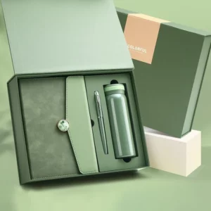 Inspire Success & Organization Gift Box: A Thoughtful Collection Featuring a Durable Water Bottle, High-Quality Journal, and Smooth-Flowing Pen for Everyday Productivity and Creativity