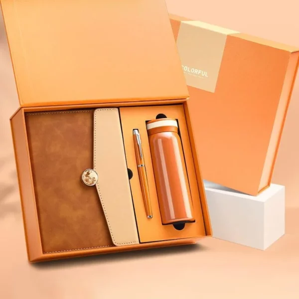 Inspire Success & Organization Gift Box: A Thoughtful Collection Featuring a Durable Water Bottle, High-Quality Journal, and Smooth-Flowing Pen for Everyday Productivity and Creativity - Image 4