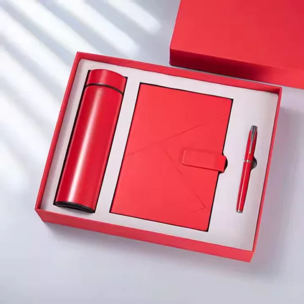 Sophisticated Executive Gift Set: Empowering Professionals with a Stylish Water Bottle, Premium Journal, and Refined Pen - Image 2