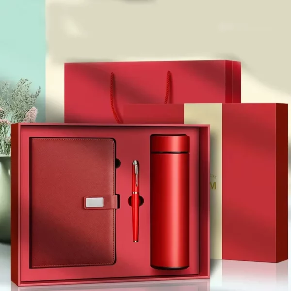 Inspire Your Day Gift Package: A Harmonious Blend of Hydration, Ideas, and Expression with Bottle, Notebook, and Pen - Image 2