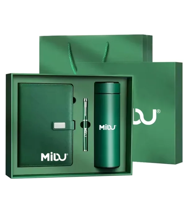 Inspire Your Day Gift Package: A Harmonious Blend of Hydration, Ideas, and Expression with Bottle, Notebook, and Pen - Image 7