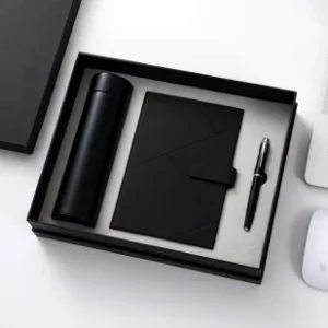 Craft Your Success Gift Box: Unleash Your Potential with a Reusable Bottle, Thought-Provoking Notebook, and Precision Pen