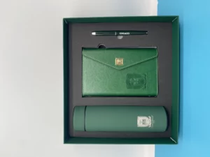 Mindful Living & Working Collection: Stay Hydrated, Capture Thoughts, and Write with Ease Using This Bottle, Notebook, and Pen Set