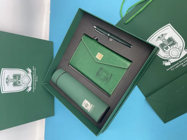 Mindful Living & Working Collection: Stay Hydrated, Capture Thoughts, and Write with Ease Using This Bottle, Notebook, and Pen Set - Image 2