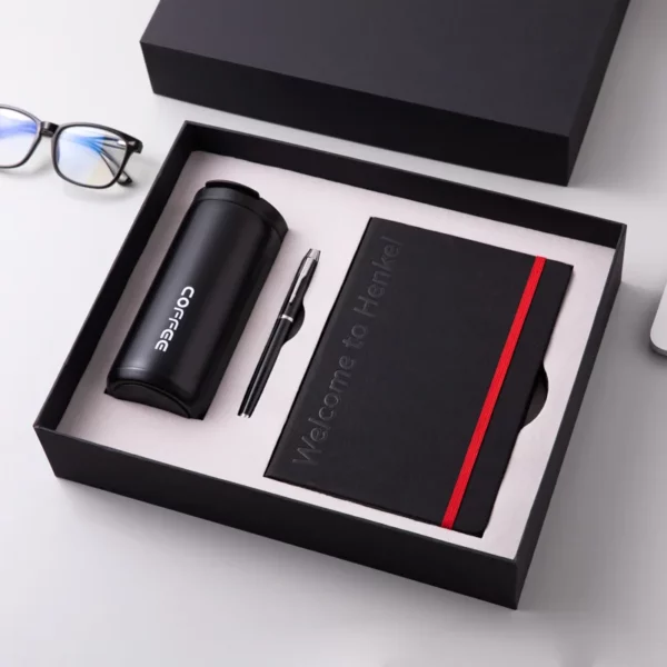 Elevate Your Everyday Routines: A Comprehensive Gift Box with a Functional Bottle, Inviting Notebook, and Classic Pen - Image 2