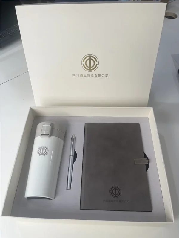 Journey to Productivity & Wellness Gift: Equipped with a Leak-Proof Bottle, Blank Canvas Notebook, and Ergonomic Pen for Your Adventures - Image 4