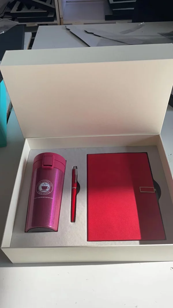 Journey to Productivity & Wellness Gift: Equipped with a Leak-Proof Bottle, Blank Canvas Notebook, and Ergonomic Pen for Your Adventures - Image 9