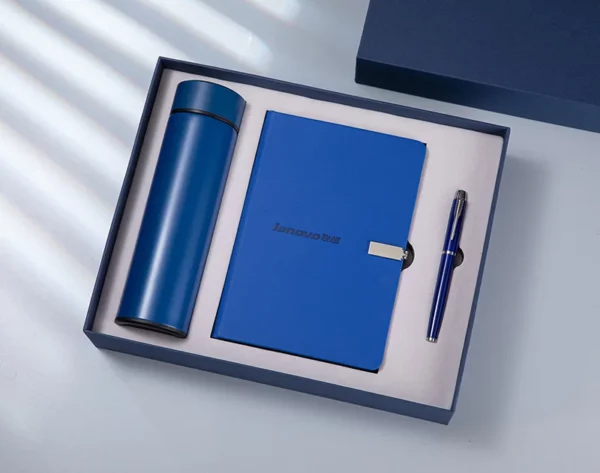Curated Gifts for the Discerning Individual: Experience Quality and Utility with This Premium Bottle, Notebook, and Pen Ensemble - Image 2
