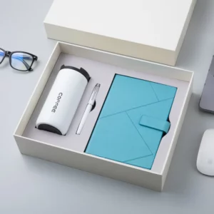 The Perfect Personalized Gift for Students & Professionals: Featuring a Versatile Bottle, Academic Notebook, and Reliable Pen