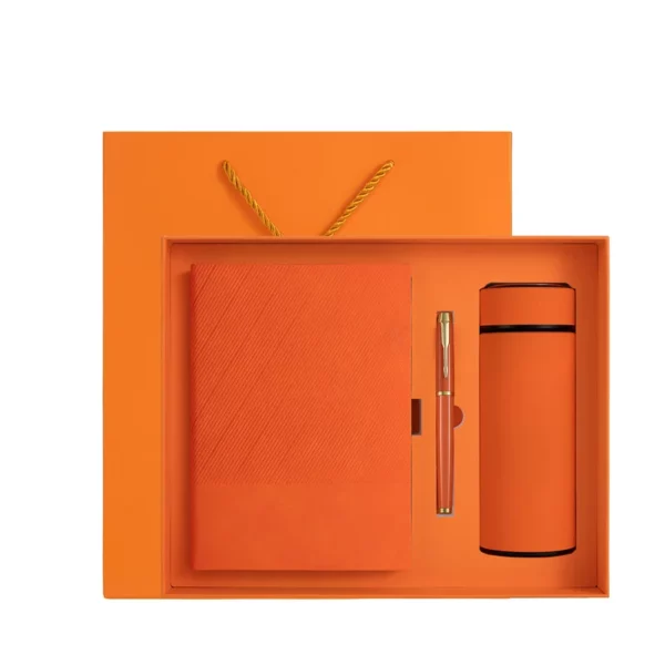 The Essential Workspace & On-the-Go Companion: An All-in-One Gift Box Featuring a Water Bottle, Journal, and Writing Pen - Image 4