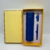 Premium 304 Stainless Steel Bottle, Metal Pen & 16GB USB Drive Gift Set (Blue/Red/Black/Gold/Silver) with Box & Bag - Image 5