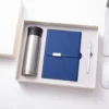 Professional 304 Stainless Steel Bottle, A5 Notebook & Metal Pen Gift Set (Black/Blue/Green) with Box & Bag - Image 4