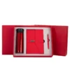 Professional 304 Stainless Steel Bottle, A5 Notebook & Metal Pen Gift Set (Black/Blue/Green) with Box & Bag - Image 6