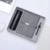Professional 304 Stainless Steel Bottle, A5 Notebook & Metal Pen Gift Set (Black/Blue/Green) with Box & Bag - Image 10