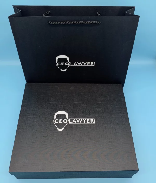 Convenient One-Click Bottle, A5 Perfect Binding Notebook & Metal Pen Gift Set with Box & Bag - Image 9