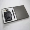 Innovative Phone Holder Speaker, PU & Metal Keychain & Metal Pen Tech Gift Set with Box & Bag - Image 3