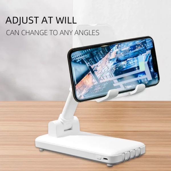 Convenient Power Bank with Phone Holder, Wood Pen & 16GB USB Drive Tech Gift Set with Box & Bag - Image 8