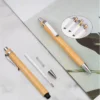 Eco-Friendly Wood Wireless Charger (3D Logo), Wireless Speaker & Pen Desk Set with Box & Bag - Image 10