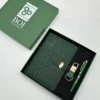 Essential A5 Notebook, Metal Pen & Keychain Gift Set with Box & Bag - Image 3