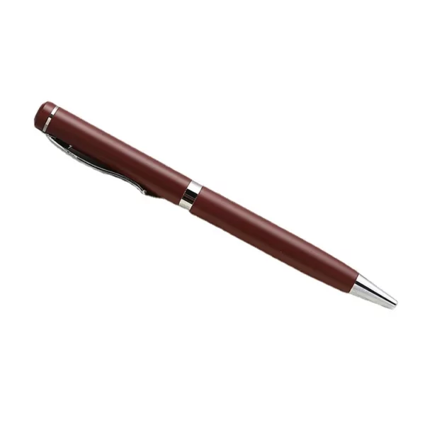 Stylish PU & Metal Card Holder, Metal Pen, PU Keychain & A6 Notebook Gift Box Set - Image 3
