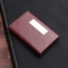 Professional A6 Notebook, Metal Pen, PU & Metal Keychain & Card Holder Gift Set (Black/Blue/Red) with Box & Bag - Image 10