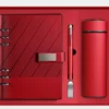 Versatile A5 Loose-Leaf Notebook, 16GB USB, Metal Pen & 304 SS Water Bottle Gift Set with Box & Bag - Image 6