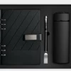 Versatile A5 Loose-Leaf Notebook, 16GB USB, Metal Pen & 304 SS Water Bottle Gift Set with Box & Bag - Image 4
