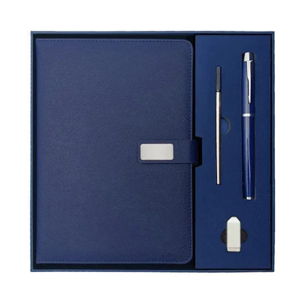 A5 Notebook, 16GB USB Drive & Metal Pen Professional Gift Set with Box & Bag - Image 8