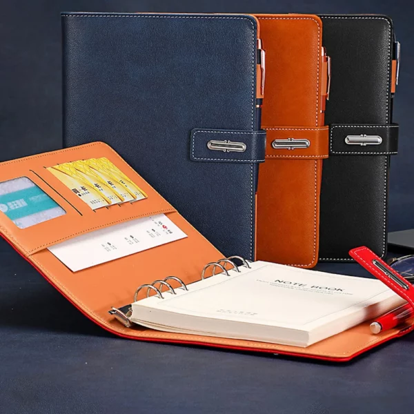 A5 Notebook, 16GB USB Drive & Metal Pen Professional Gift Set with Box & Bag - Image 6
