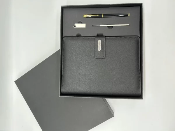 A5 Notebook, 16GB USB Drive & Metal Pen Professional Gift Set with Box & Bag - Image 10