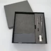 A5 Notebook, 16GB USB Drive & Metal Pen Professional Gift Set with Box & Bag - Image 2